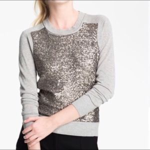 DVF sequin sweater